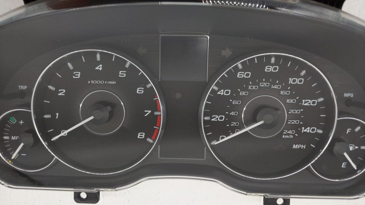 2012 Subaru Legacy Instrument Cluster Speedometer Gauges P/N:85003AJ61A Fits OEM Used Auto Parts - Oemusedautoparts1.com