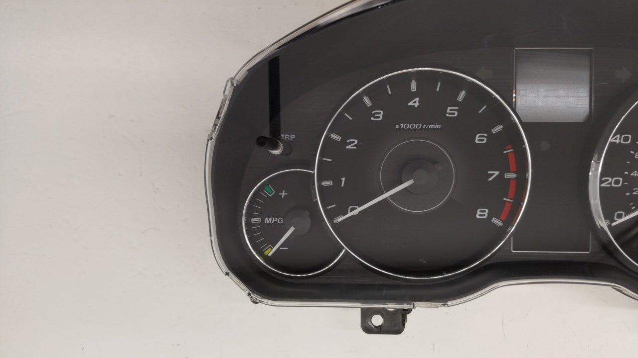 2012 Subaru Legacy Instrument Cluster Speedometer Gauges P/N:85003AJ61A Fits OEM Used Auto Parts - Oemusedautoparts1.com