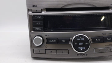 2010-2012 Subaru Legacy Am Fm Cd Player Radio Receiver