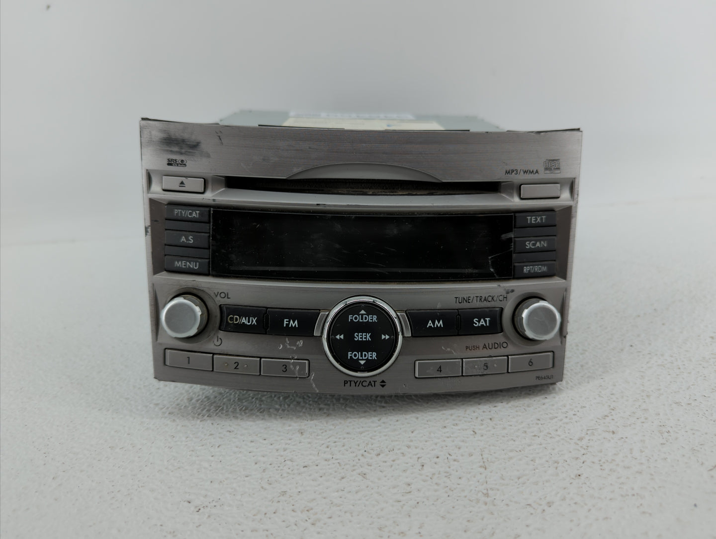 2010-2012 Subaru Legacy Am Fm Cd Player Radio Receiver - Oemusedautoparts1.com