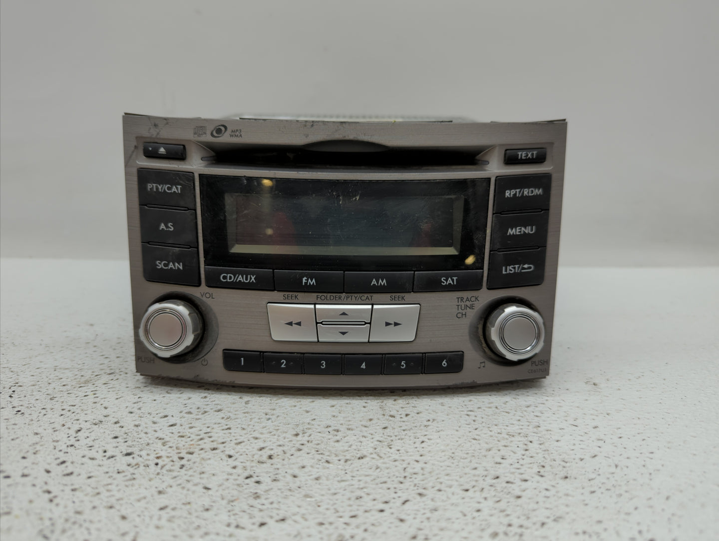 2012-2014 Subaru Legacy Am Fm Cd Player Radio Receiver - Oemusedautoparts1.com
