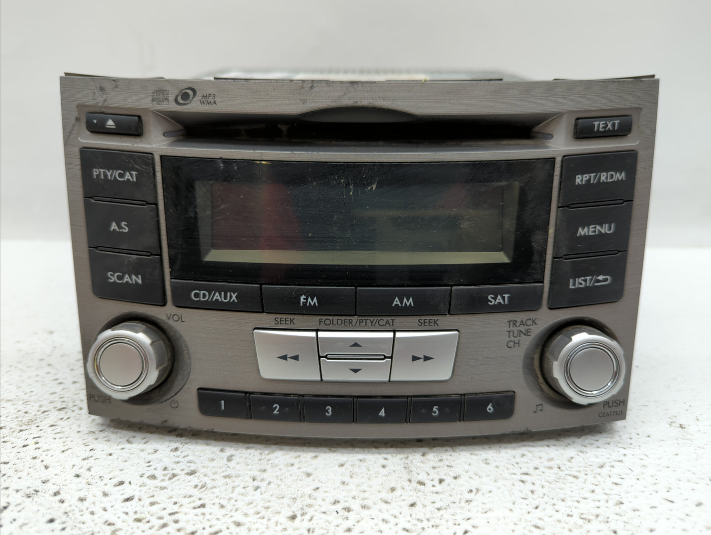 2012-2014 Subaru Legacy Am Fm Cd Player Radio Receiver - Oemusedautoparts1.com