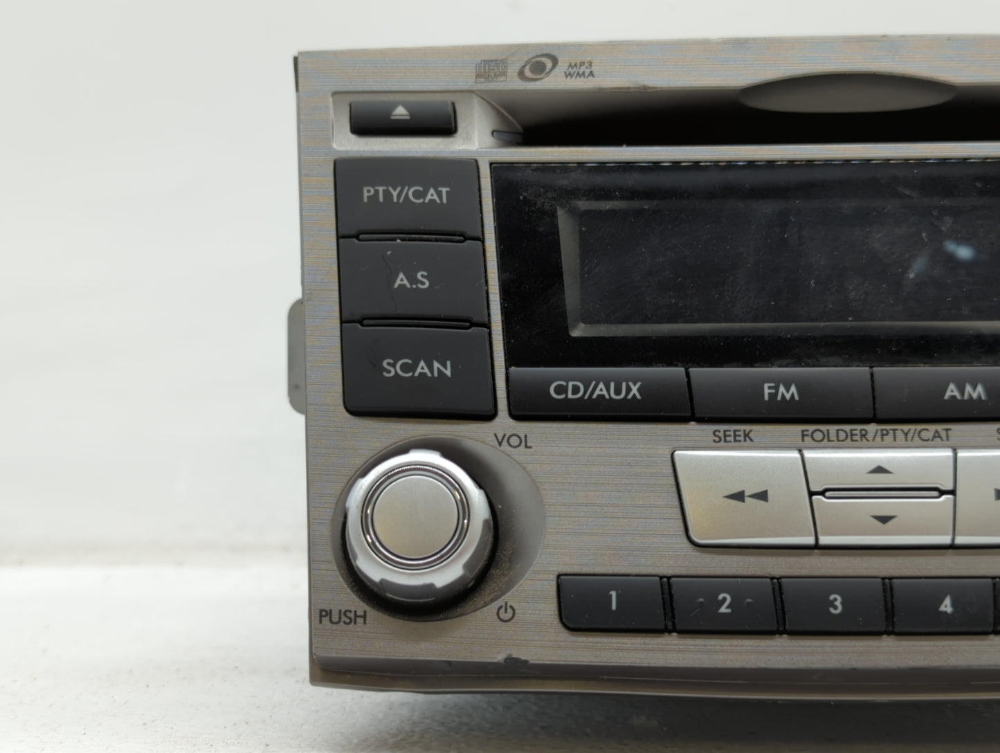 2012-2014 Subaru Legacy Radio AM FM Cd Player Receiver Replacement P/N:86201AJ61A Fits Fits 2012 2013 2014 OEM Used Auto Par