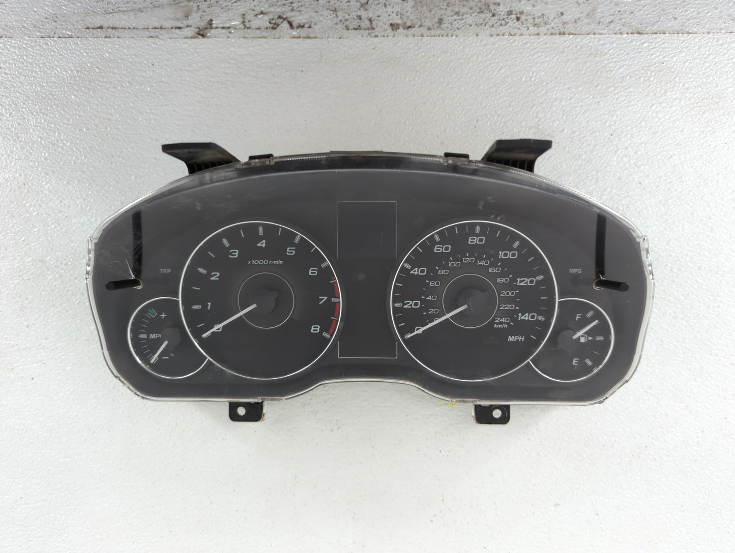 2012 Subaru Legacy Instrument Cluster Speedometer Gauges P/N:85003AJ61A Fits OEM Used Auto Parts - Oemusedautoparts1.com