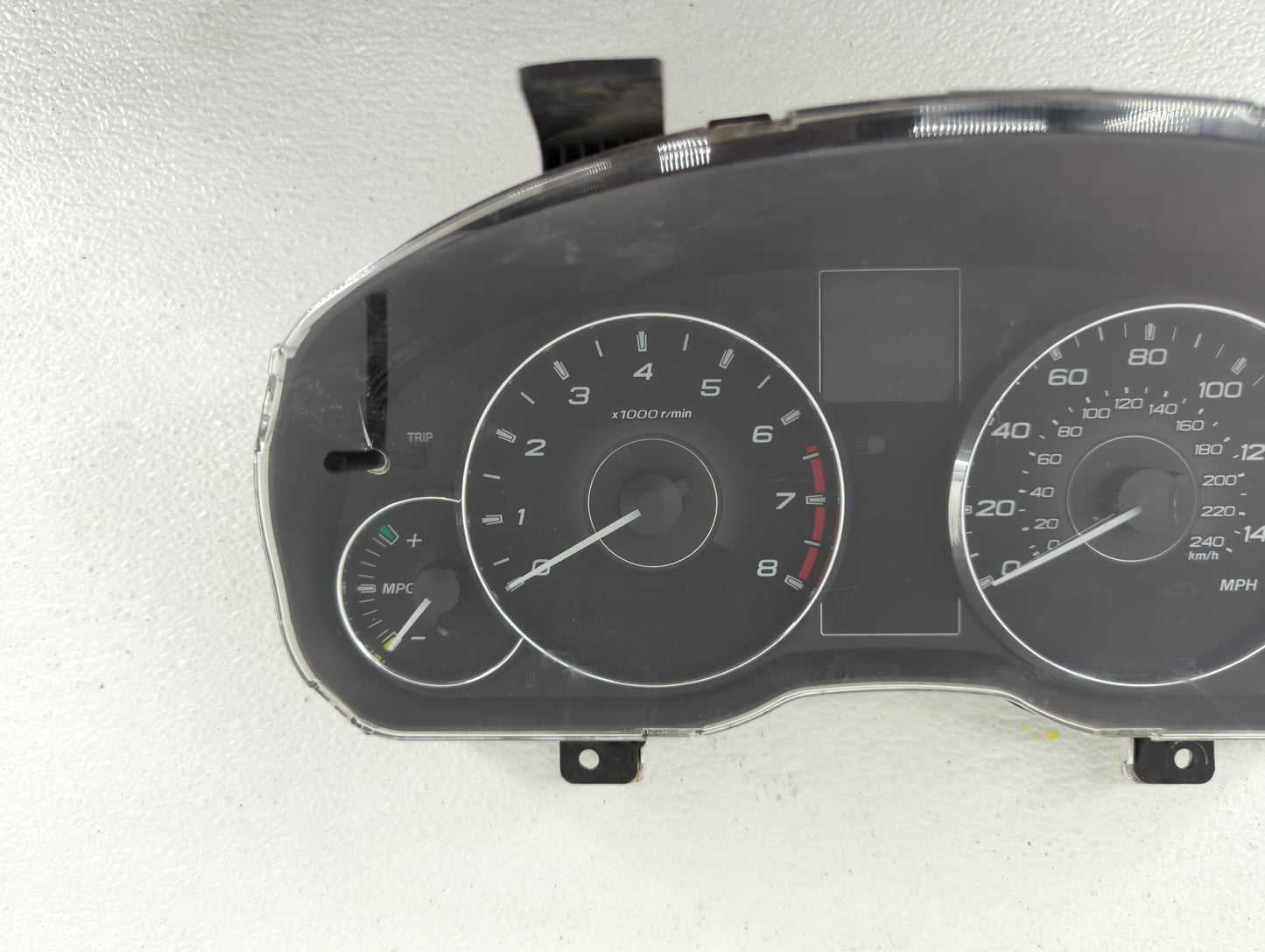 2012 Subaru Legacy Instrument Cluster Speedometer Gauges P/N:85003AJ61A Fits OEM Used Auto Parts - Oemusedautoparts1.com