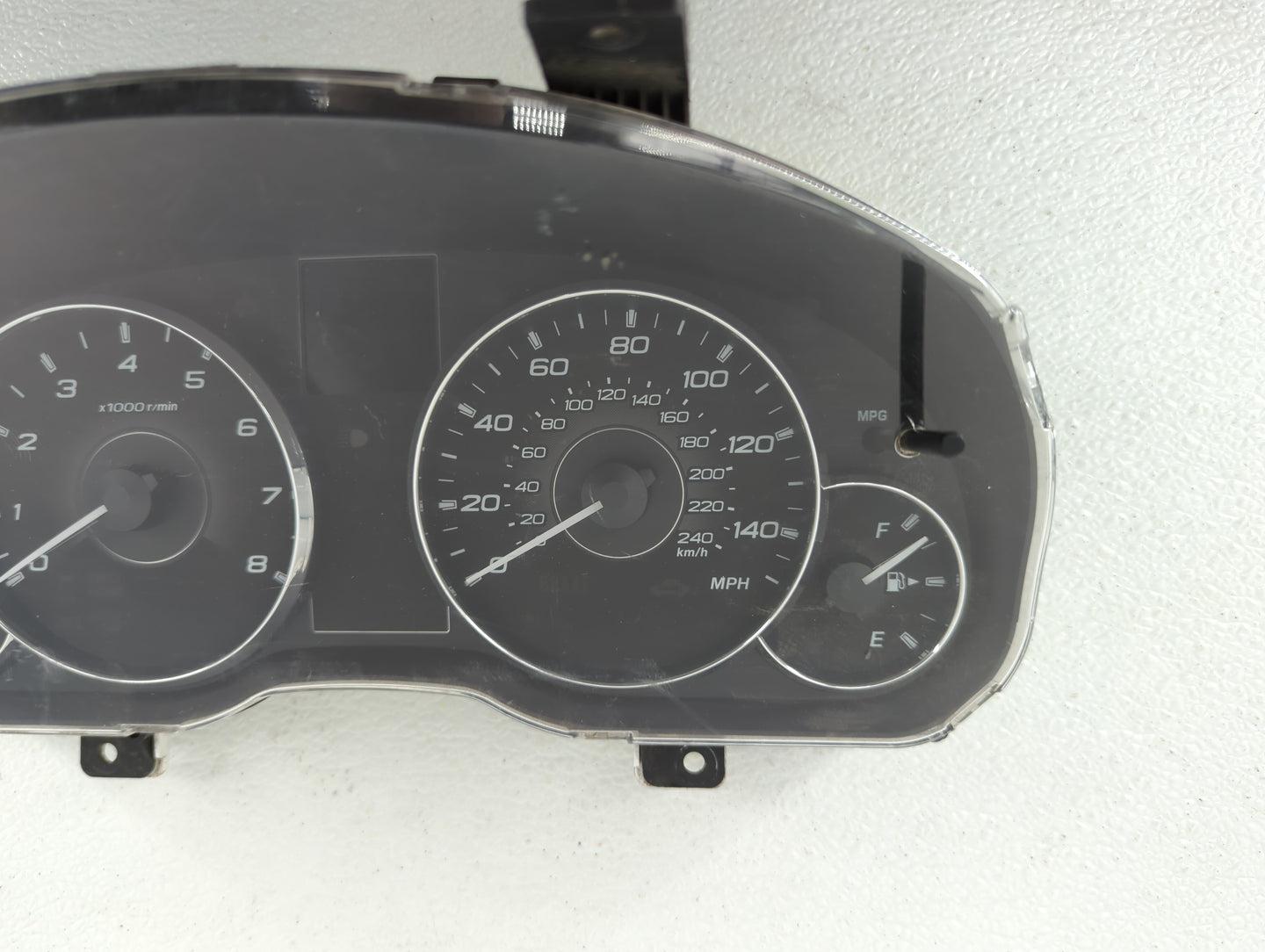 2012 Subaru Legacy Instrument Cluster Speedometer Gauges P/N:85003AJ61A Fits OEM Used Auto Parts - Oemusedautoparts1.com