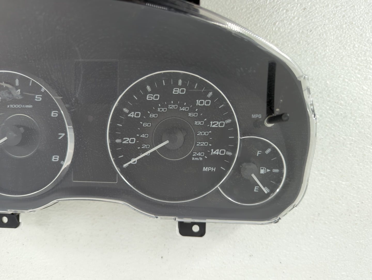 2012 Subaru Legacy Instrument Cluster Speedometer Gauges P/N:85003AJ61A Fits OEM Used Auto Parts - Oemusedautoparts1.com