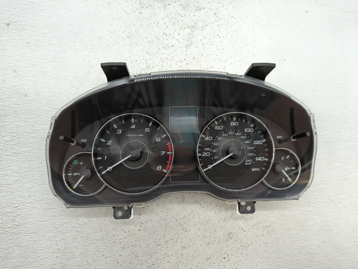 2012 Subaru Legacy Instrument Cluster Speedometer Gauges P/N:85003AJ61A Fits OEM Used Auto Parts - Oemusedautoparts1.com