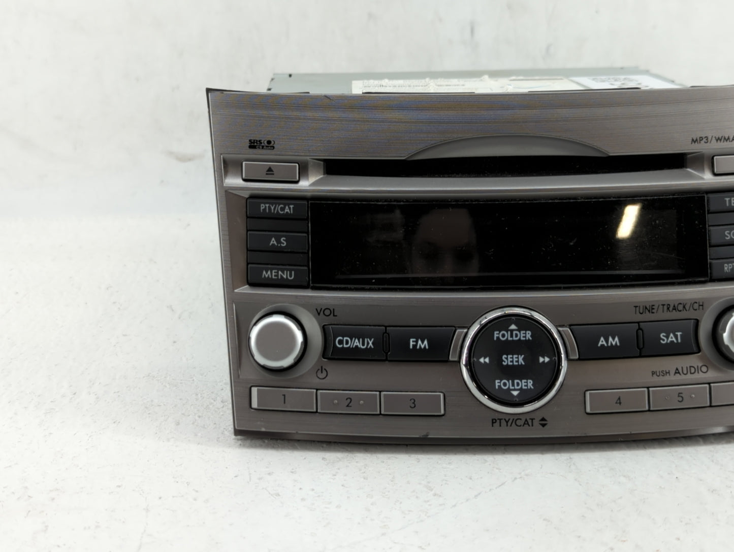 2010-2012 Subaru Legacy Am Fm Cd Player Radio Receiver - Oemusedautoparts1.com