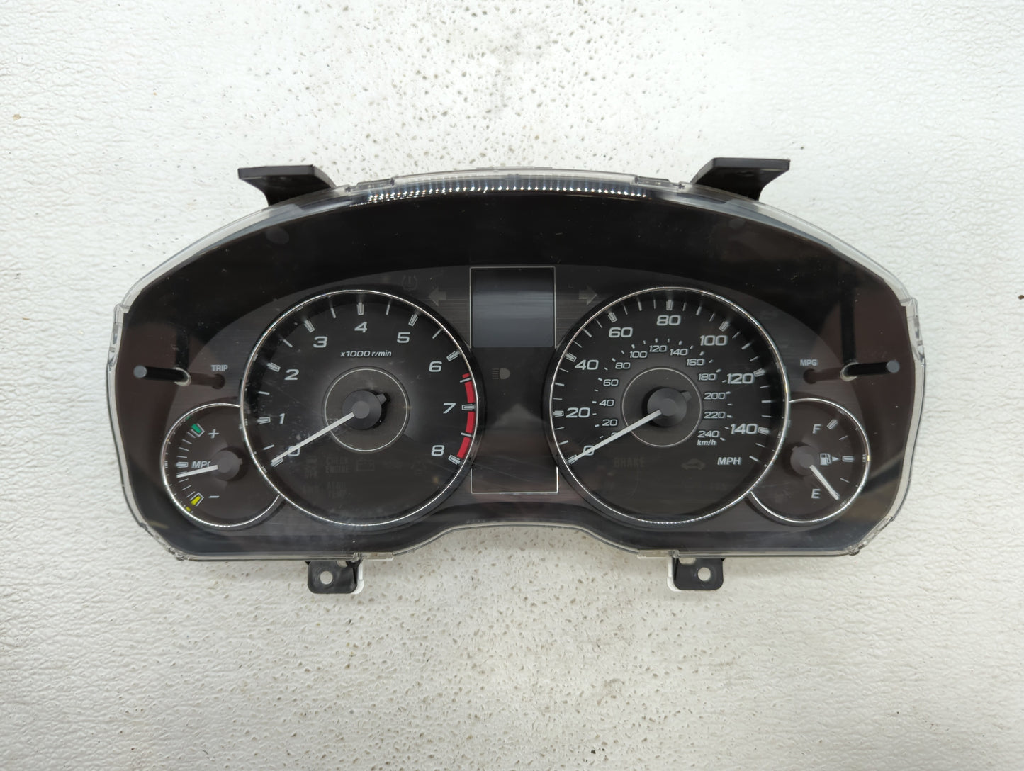 2012 Subaru Legacy Instrument Cluster Speedometer Gauges P/N:85003AJ61A Fits OEM Used Auto Parts - Oemusedautoparts1.com