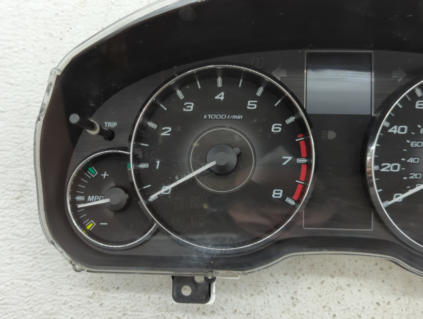 2012 Subaru Legacy Instrument Cluster Speedometer Gauges P/N:85003AJ61A Fits OEM Used Auto Parts - Oemusedautoparts1.com