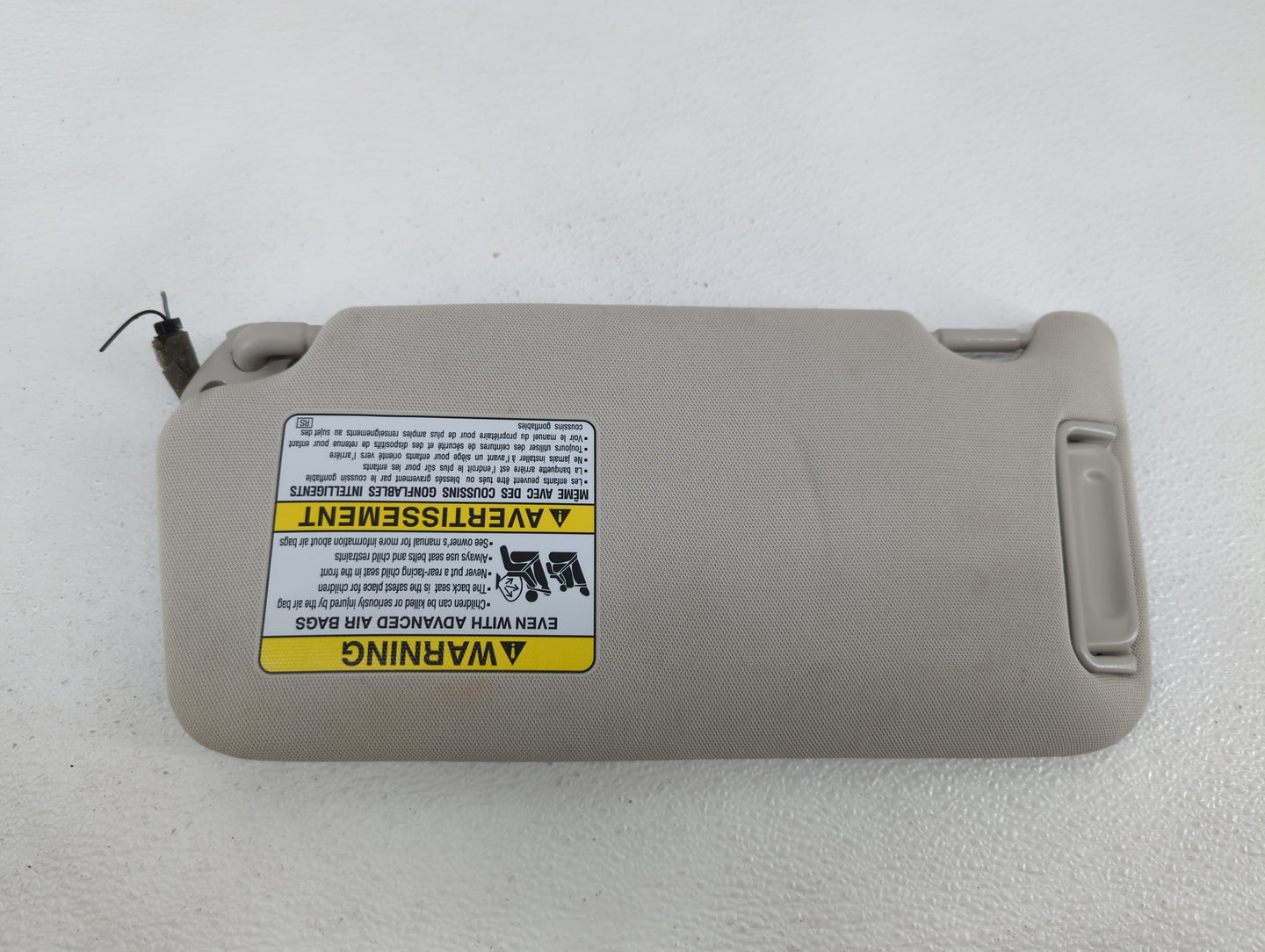 2010-2014 Subaru Legacy Sun Visor Shade Replacement Passenger Right Mirror Fits Fits 2010 2011 2012 2013 2014 OEM Used Auto 