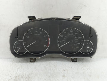 2012 Subaru Legacy Instrument Cluster Speedometer Gauges P/N:85003AJ61A Fits OEM Used Auto Parts - Oemusedautoparts1.com