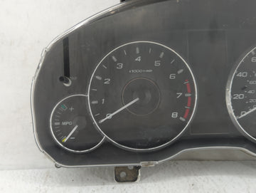 2012 Subaru Legacy Instrument Cluster Speedometer Gauges P/N:85003AJ61A Fits OEM Used Auto Parts