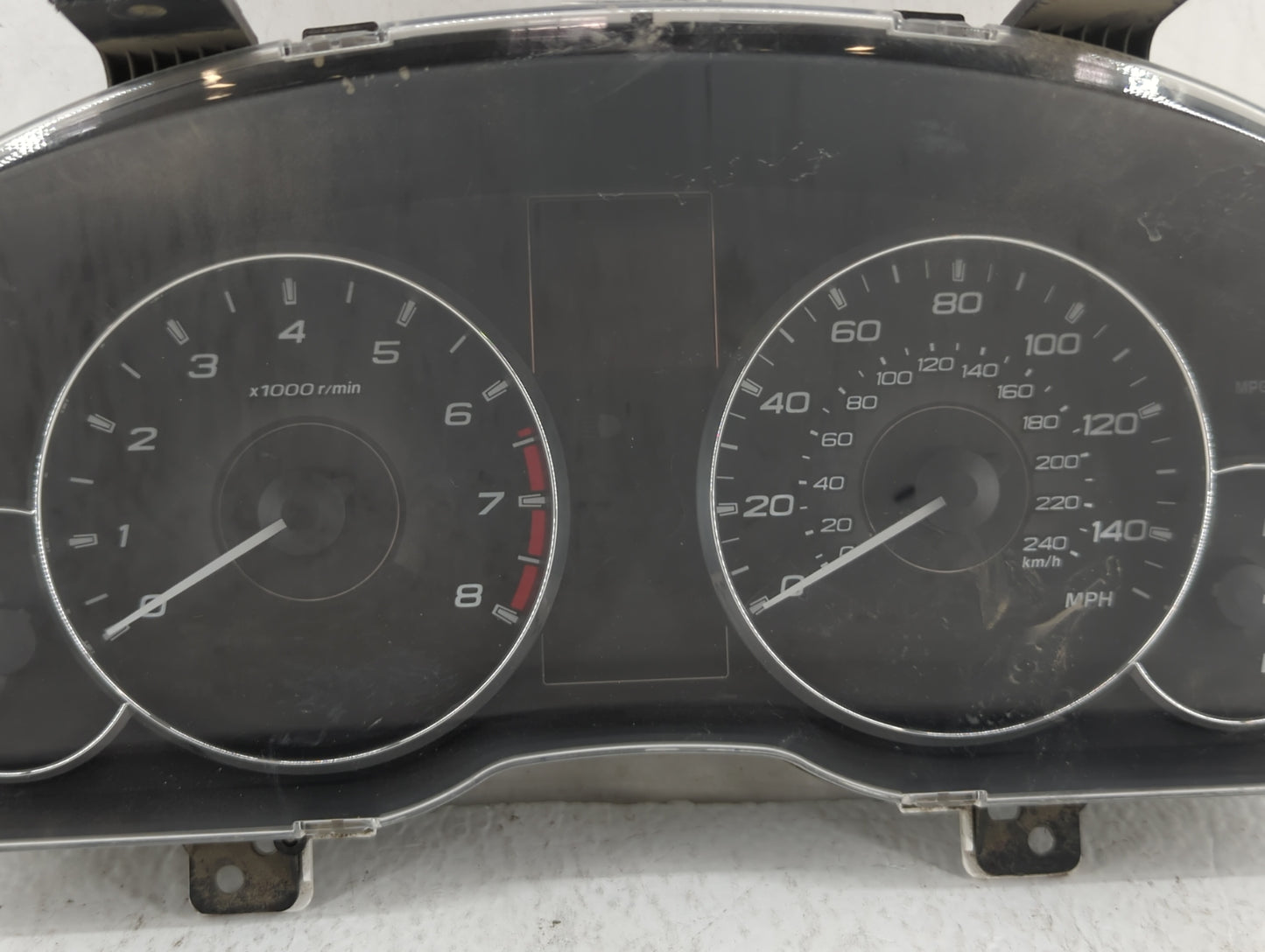2012 Subaru Legacy Instrument Cluster Speedometer Gauges P/N:85003AJ61A Fits OEM Used Auto Parts - Oemusedautoparts1.com