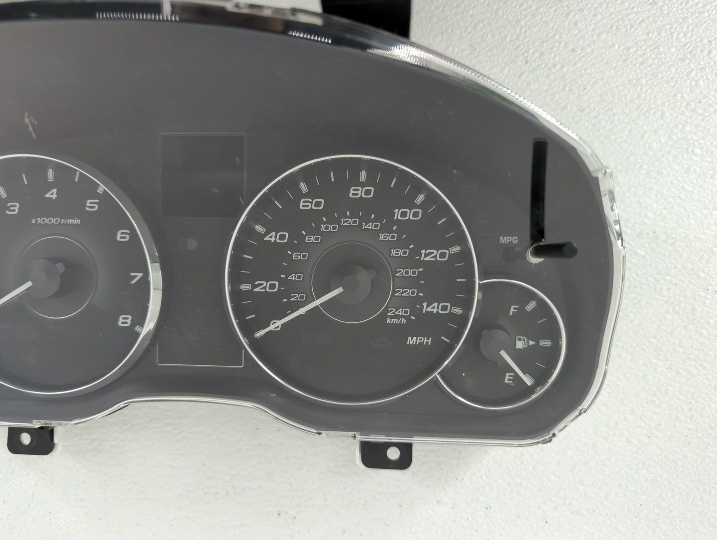 2012 Subaru Legacy Instrument Cluster Speedometer Gauges P/N:85003AJ61A Fits OEM Used Auto Parts - Oemusedautoparts1.com