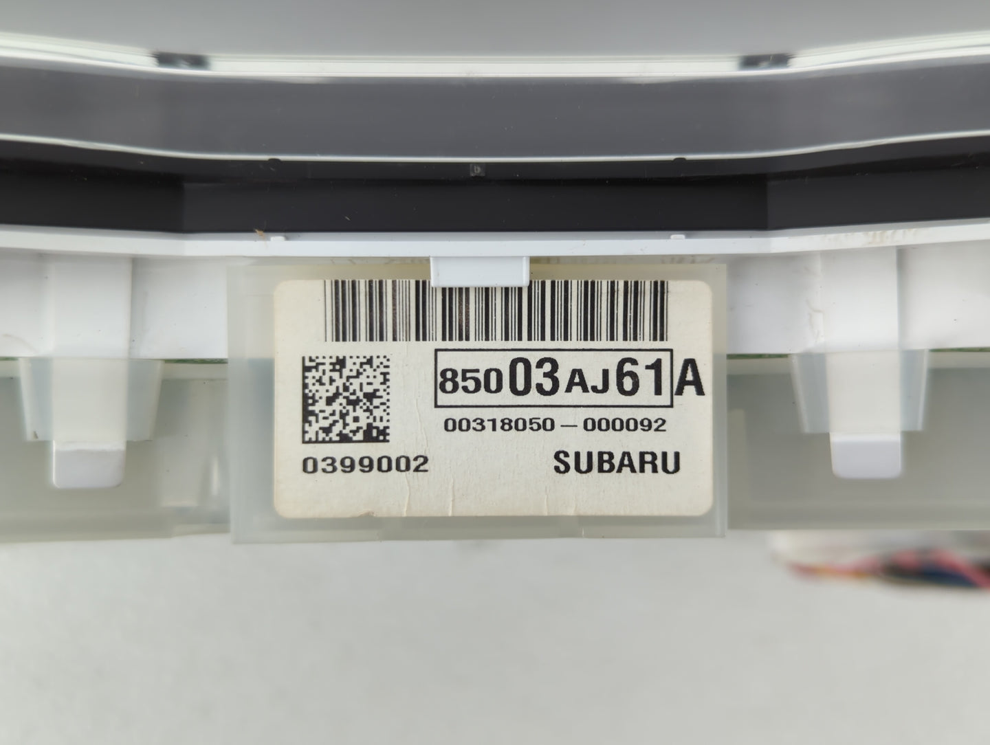 2012 Subaru Legacy Instrument Cluster Speedometer Gauges P/N:85003AJ61A Fits OEM Used Auto Parts - Oemusedautoparts1.com
