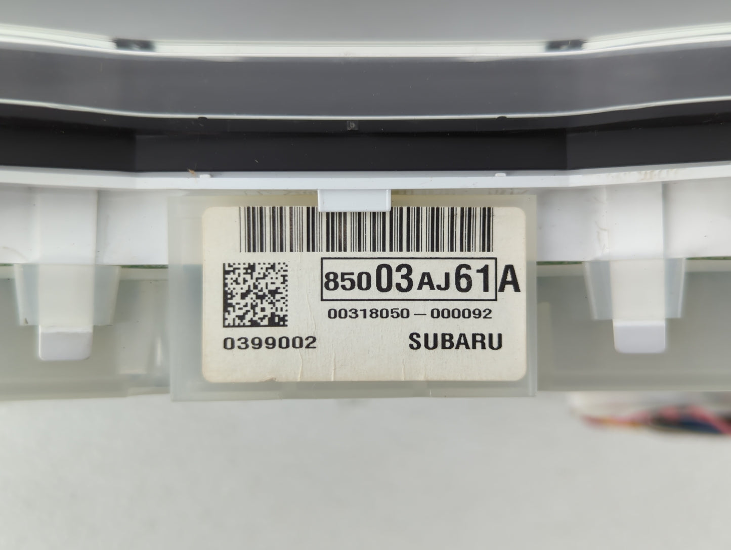 2012 Subaru Legacy Instrument Cluster Speedometer Gauges P/N:85003AJ61A Fits OEM Used Auto Parts - Oemusedautoparts1.com