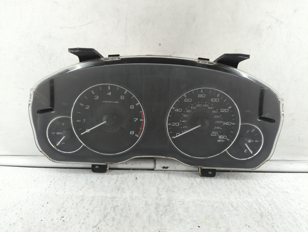 2012 Subaru Legacy Instrument Cluster Speedometer Gauges P/N:85003AJ64A Miles: Fits OEM Used Auto Parts - Oemusedautoparts1.