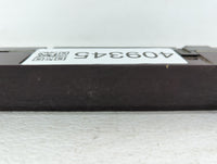 2012 Subaru Legacy Digitial Dash Clock P/N:85261AJ001 Fits OEM Used Auto Parts - Oemusedautoparts1.com