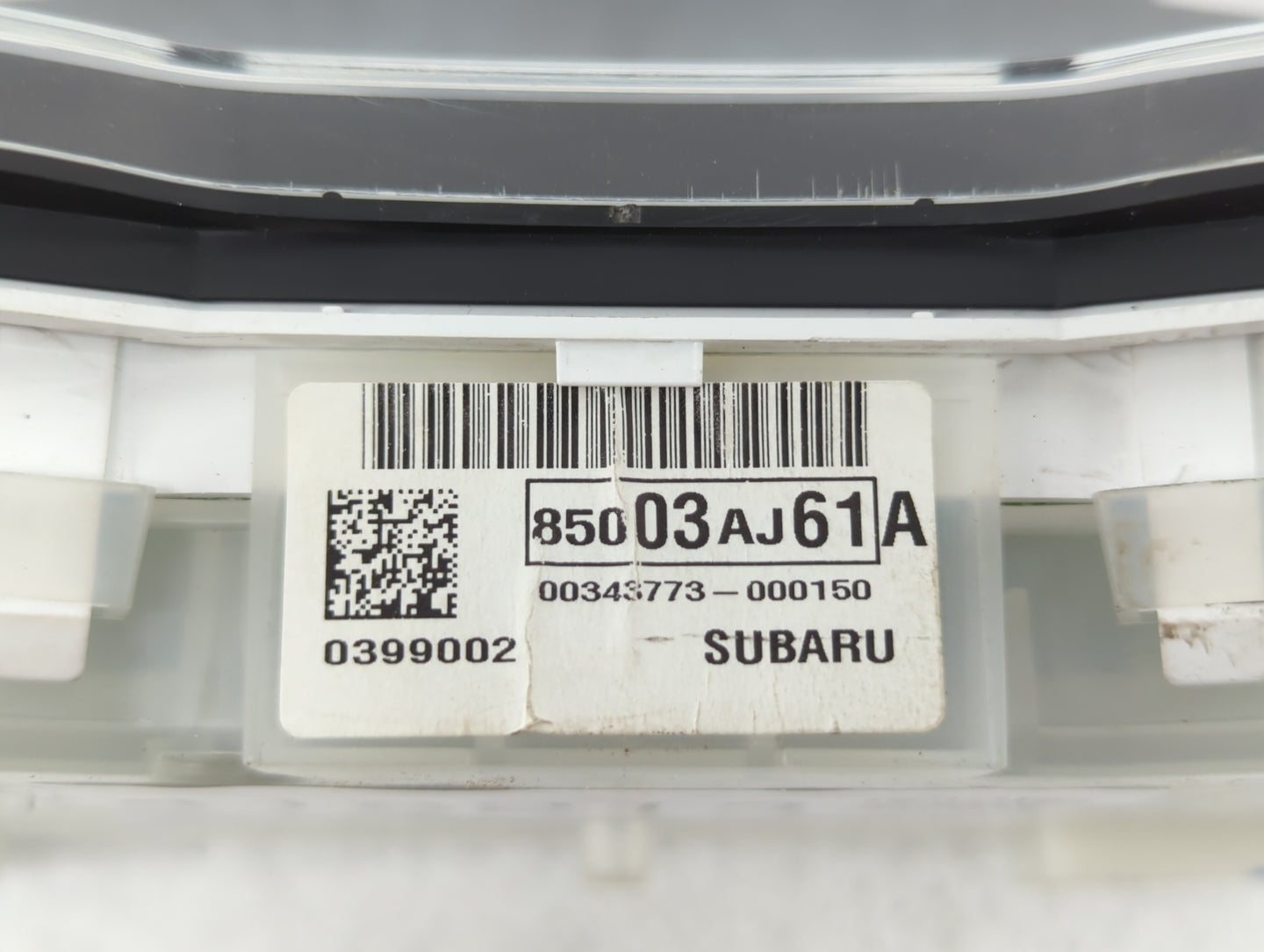 2012 Subaru Legacy Instrument Cluster Speedometer Gauges P/N:85003AJ61A Fits OEM Used Auto Parts - Oemusedautoparts1.com