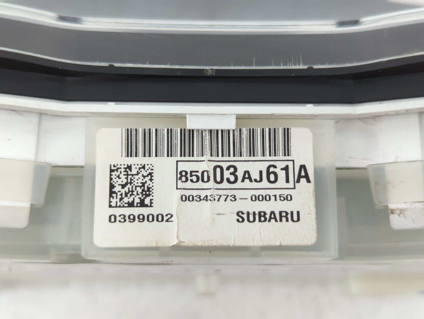 2012 Subaru Legacy Instrument Cluster Speedometer Gauges P/N:85003AJ61A Fits OEM Used Auto Parts - Oemusedautoparts1.com