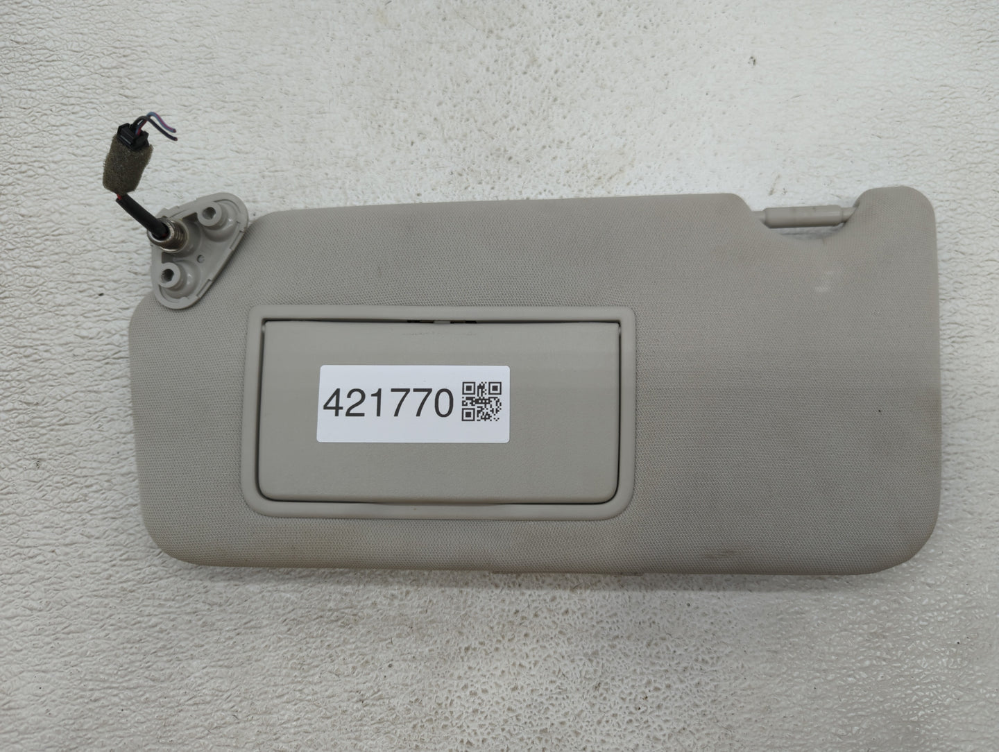 2010-2014 Subaru Legacy Sun Visor Shade Replacement Driver Left Mirror Fits Fits 2010 2011 2012 2013 2014 OEM Used Auto Part