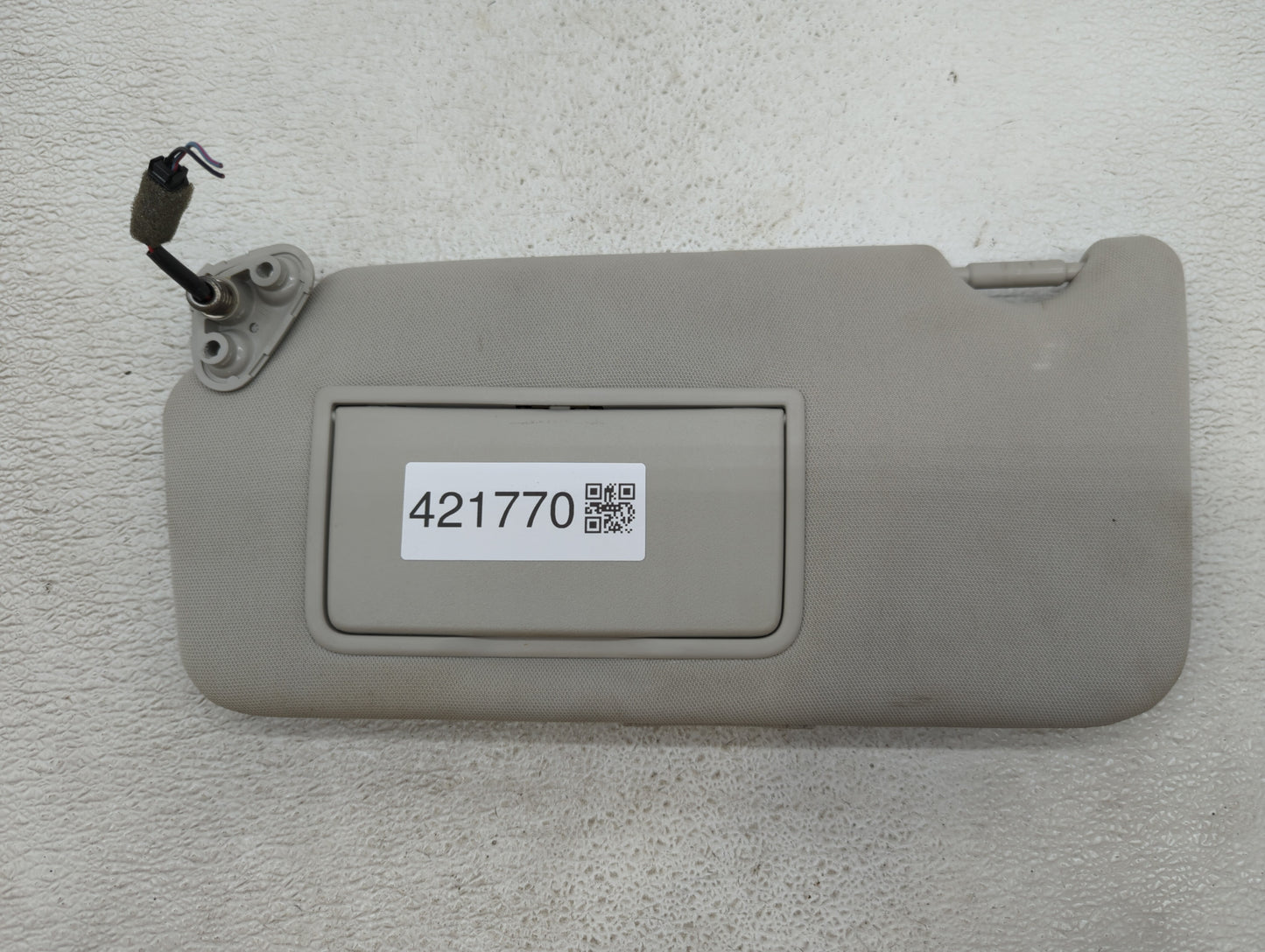 2010-2014 Subaru Legacy Sun Visor Shade Replacement Driver Left Mirror Fits Fits 2010 2011 2012 2013 2014 OEM Used Auto Part