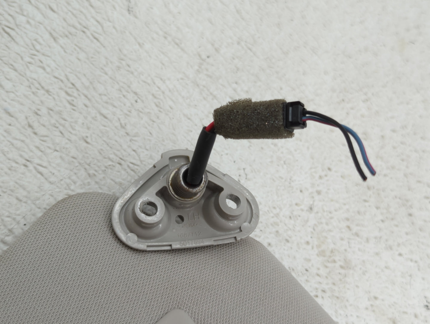 2010-2014 Subaru Legacy Sun Visor Shade Replacement Driver Left Mirror Fits Fits 2010 2011 2012 2013 2014 OEM Used Auto Part