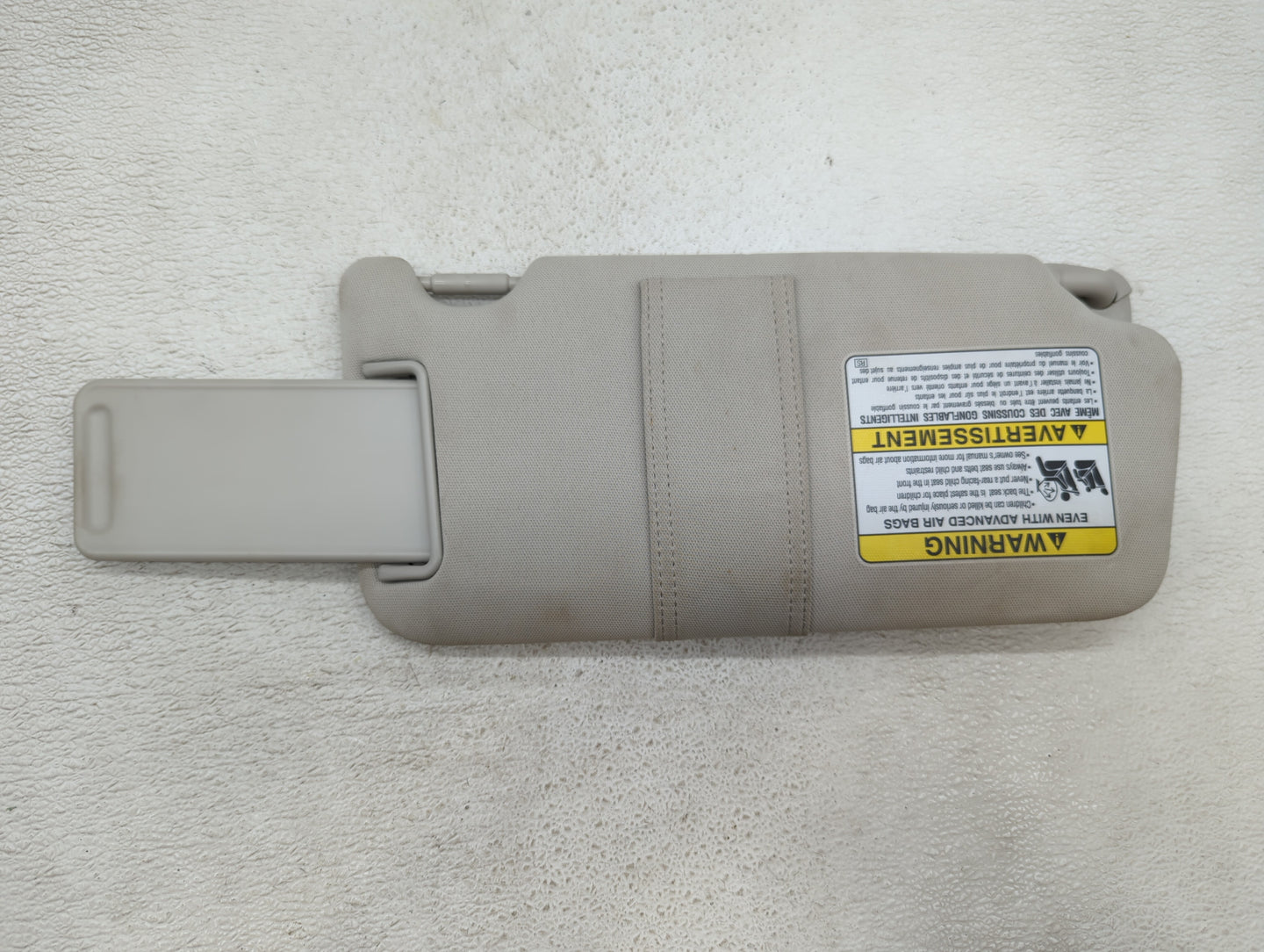 2010-2014 Subaru Legacy Sun Visor Shade Replacement Driver Left Mirror Fits Fits 2010 2011 2012 2013 2014 OEM Used Auto Part