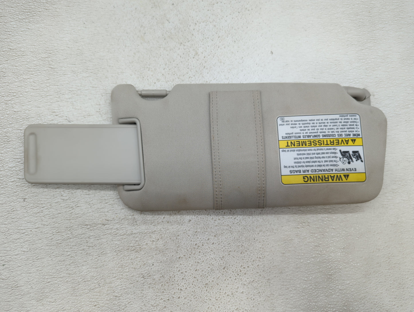 2010-2014 Subaru Legacy Sun Visor Shade Replacement Driver Left Mirror Fits Fits 2010 2011 2012 2013 2014 OEM Used Auto Part
