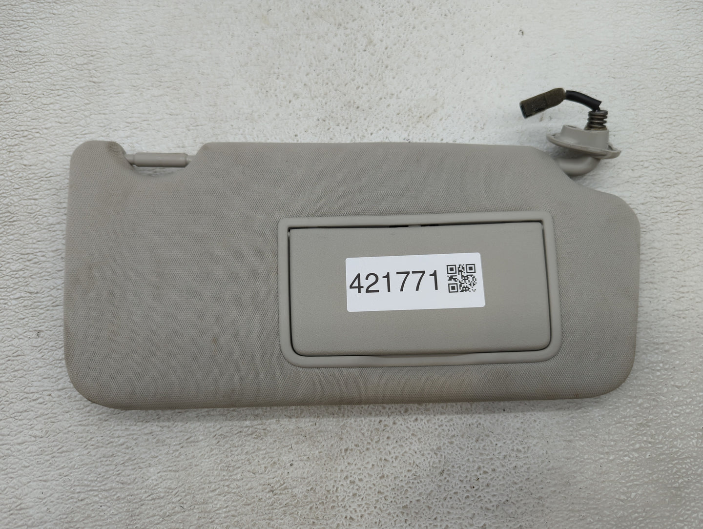 2010-2014 Subaru Legacy Sun Visor Shade Replacement Passenger Right Mirror Fits Fits 2010 2011 2012 2013 2014 OEM Used Auto 