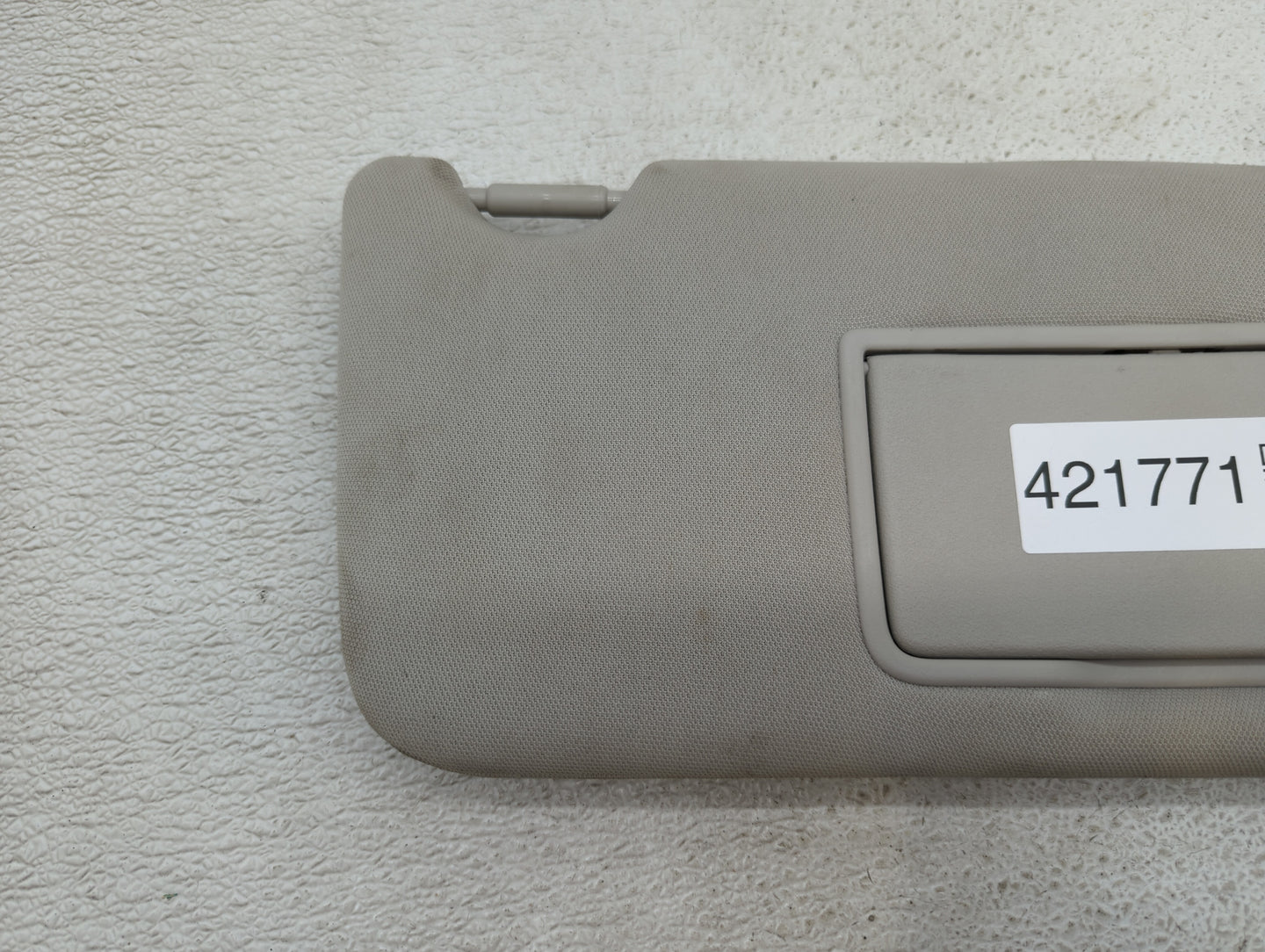 2010-2014 Subaru Legacy Sun Visor Shade Replacement Passenger Right Mirror Fits Fits 2010 2011 2012 2013 2014 OEM Used Auto 