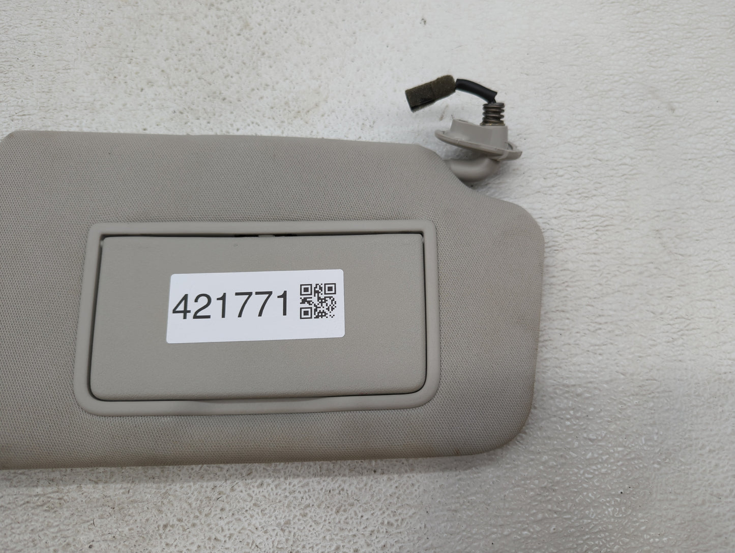 2010-2014 Subaru Legacy Sun Visor Shade Replacement Passenger Right Mirror Fits Fits 2010 2011 2012 2013 2014 OEM Used Auto 
