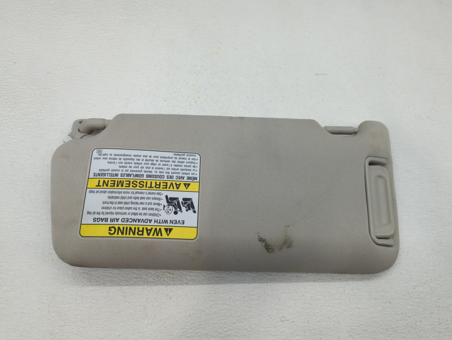 2010-2014 Subaru Legacy Sun Visor Shade Replacement Passenger Right Mirror Fits Fits 2010 2011 2012 2013 2014 OEM Used Auto 