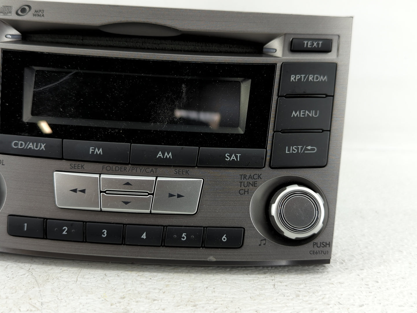 2012-2014 Subaru Legacy Am Fm Cd Player Radio Receiver - Oemusedautoparts1.com