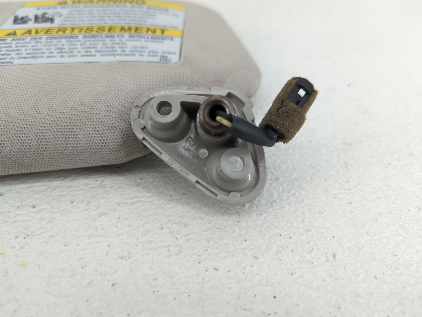 2010-2014 Subaru Legacy Sun Visor Shade Replacement Passenger Right Mirror Fits Fits 2010 2011 2012 2013 2014 OEM Used Auto 