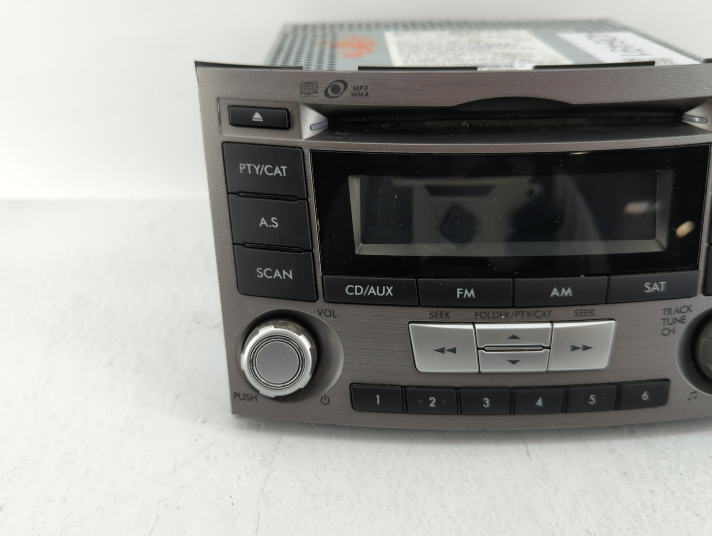 2012-2014 Subaru Legacy Am Fm Cd Player Radio Receiver - Oemusedautoparts1.com