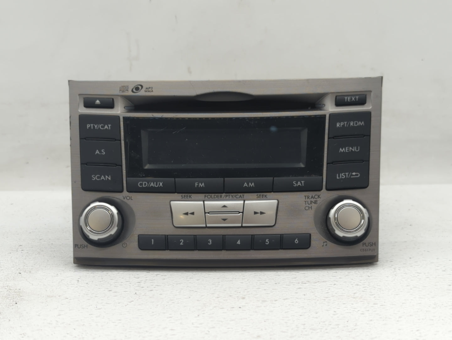2012-2014 Subaru Legacy Am Fm Cd Player Radio Receiver - Oemusedautoparts1.com
