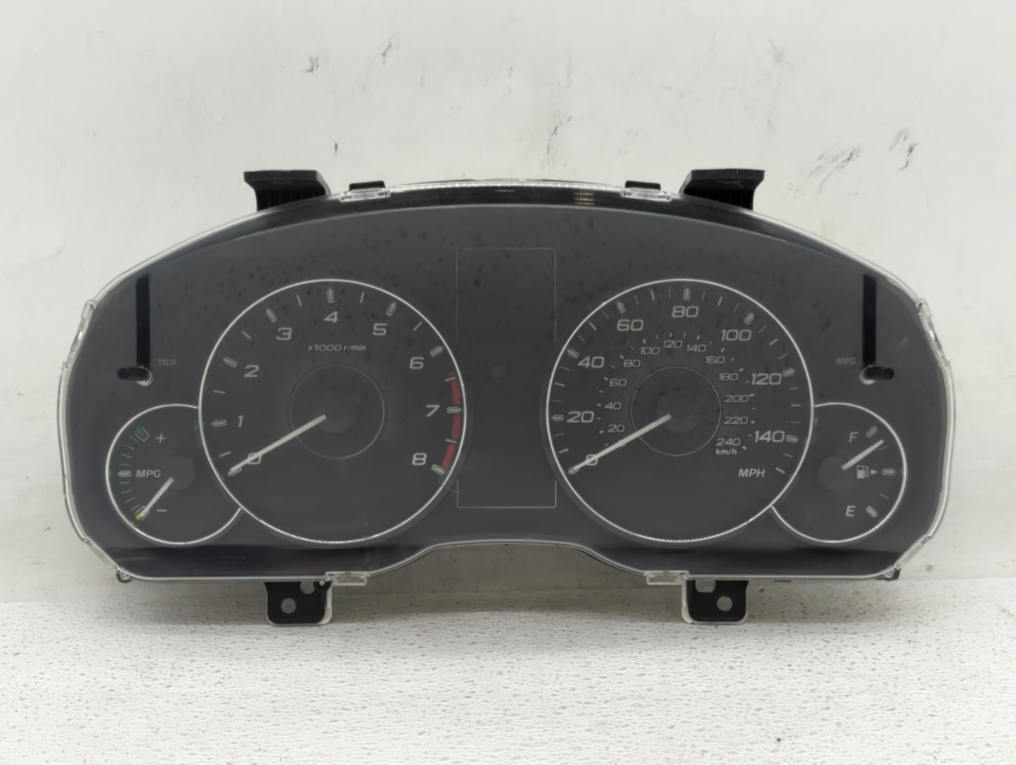 2012 Subaru Legacy Instrument Cluster Speedometer Gauges P/N:85003AJ61A Fits OEM Used Auto Parts - Oemusedautoparts1.com