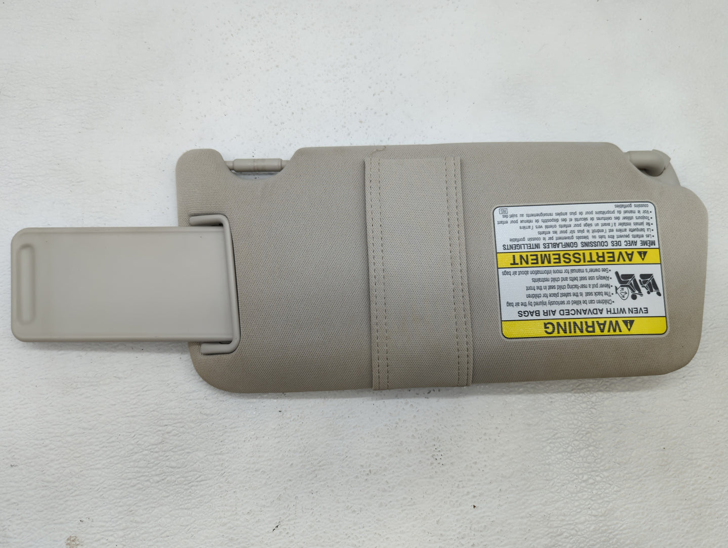2010-2014 Subaru Legacy Sun Visor Shade Replacement Driver Left Mirror Fits Fits 2010 2011 2012 2013 2014 OEM Used Auto Part