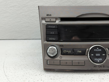 2010-2012 Subaru Legacy Am Fm Cd Player Radio Receiver