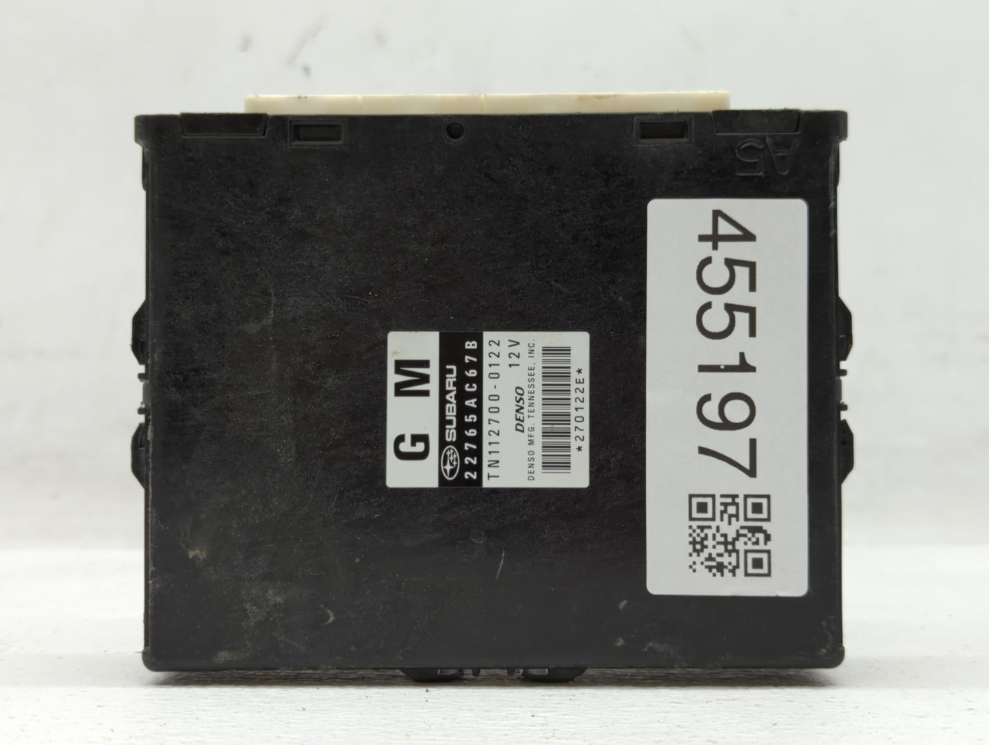 2012 Subaru Legacy PCM Engine Control Computer ECU ECM PCU OEM P/N:22765AC67B Fits OEM Used Auto Parts - Oemusedautoparts1.c