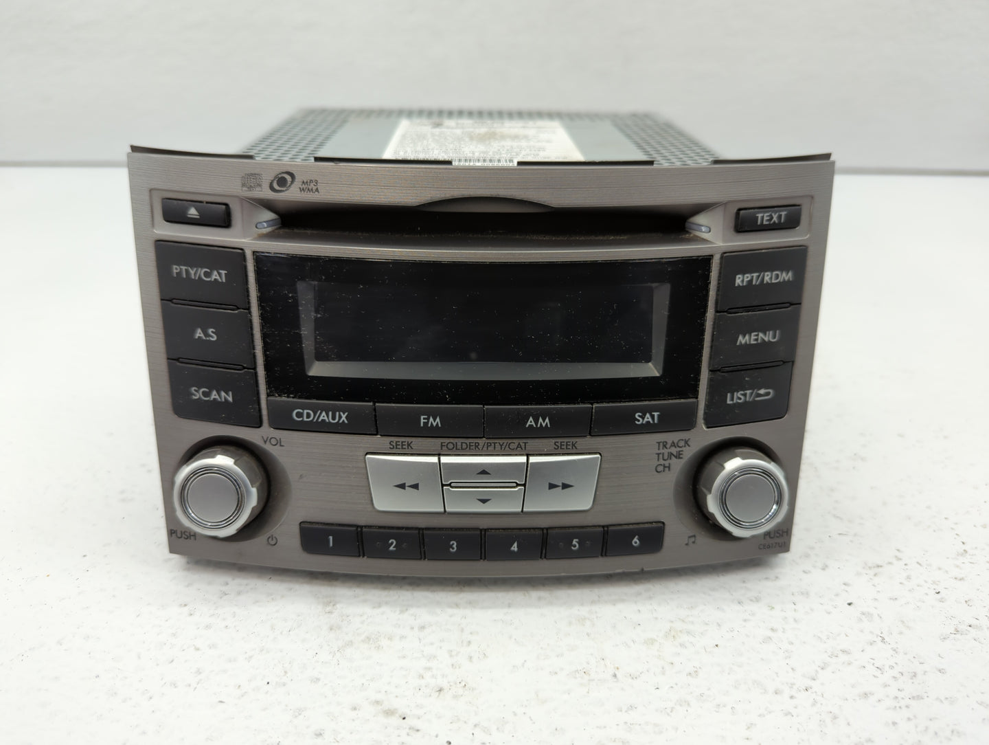 2012-2014 Subaru Legacy Am Fm Cd Player Radio Receiver - Oemusedautoparts1.com