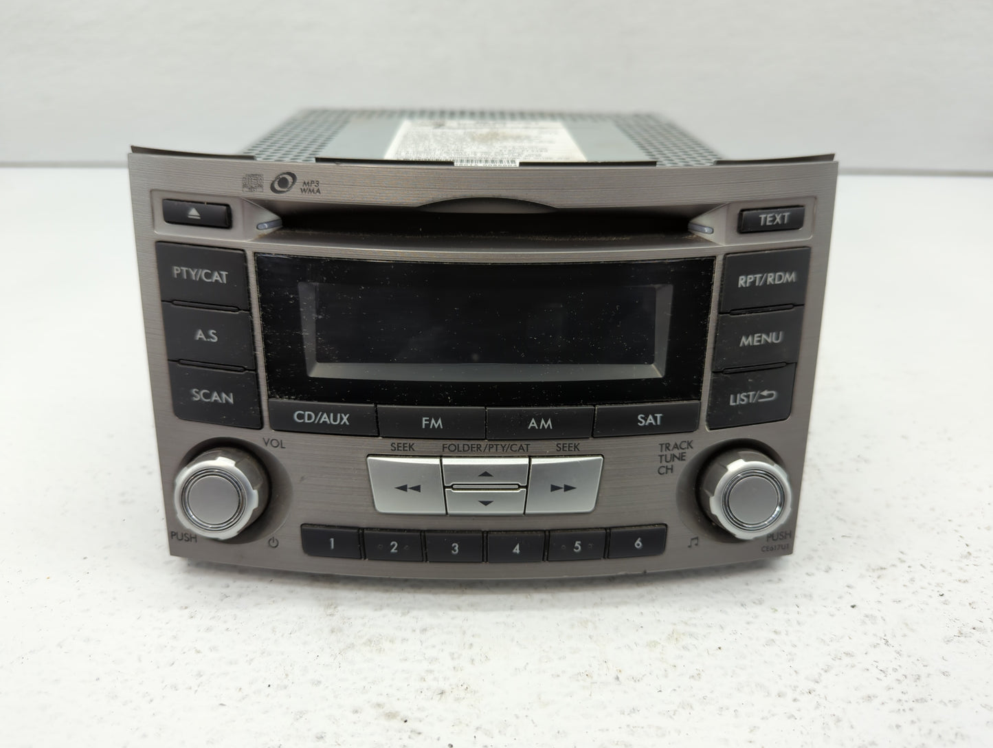 2012-2014 Subaru Legacy Am Fm Cd Player Radio Receiver - Oemusedautoparts1.com