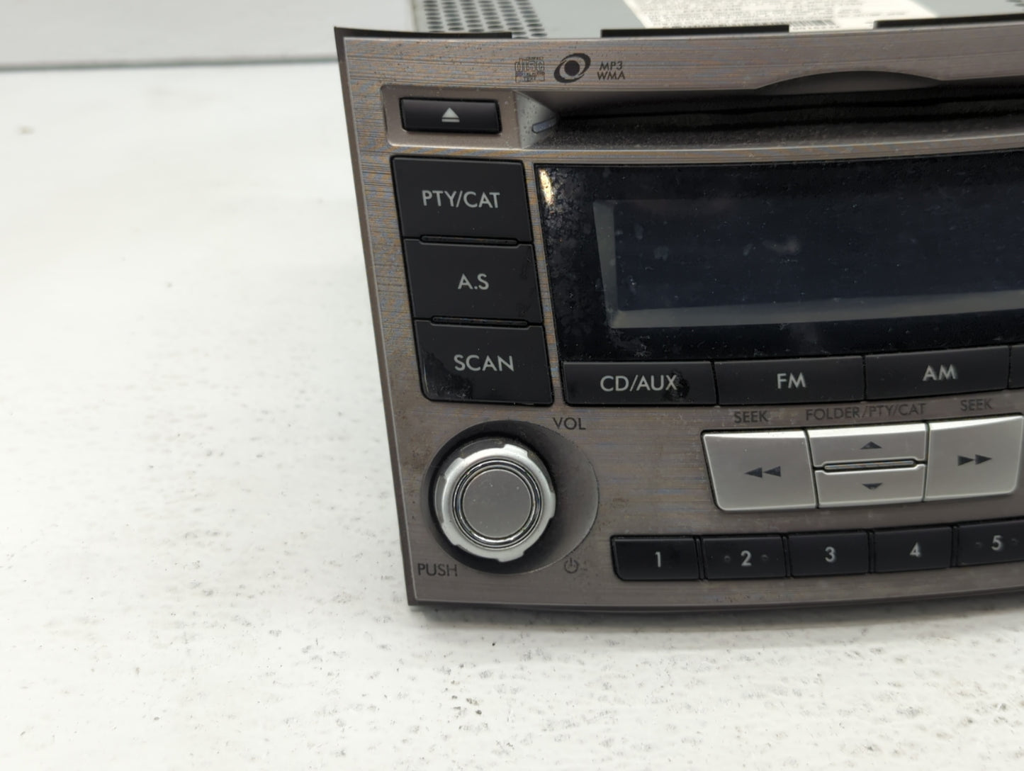 2012-2014 Subaru Legacy Radio AM FM Cd Player Receiver Replacement P/N:86201AJ61A 86271AJ60B, 86201AJ66A Fits Fits 2012 2013