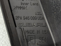 2010-2014 Subaru Legacy Tail Light Assembly Passenger Right OEM P/N:2PA 946 099 Fits Fits 2010 2011 2012 2013 2014 OEM Used 