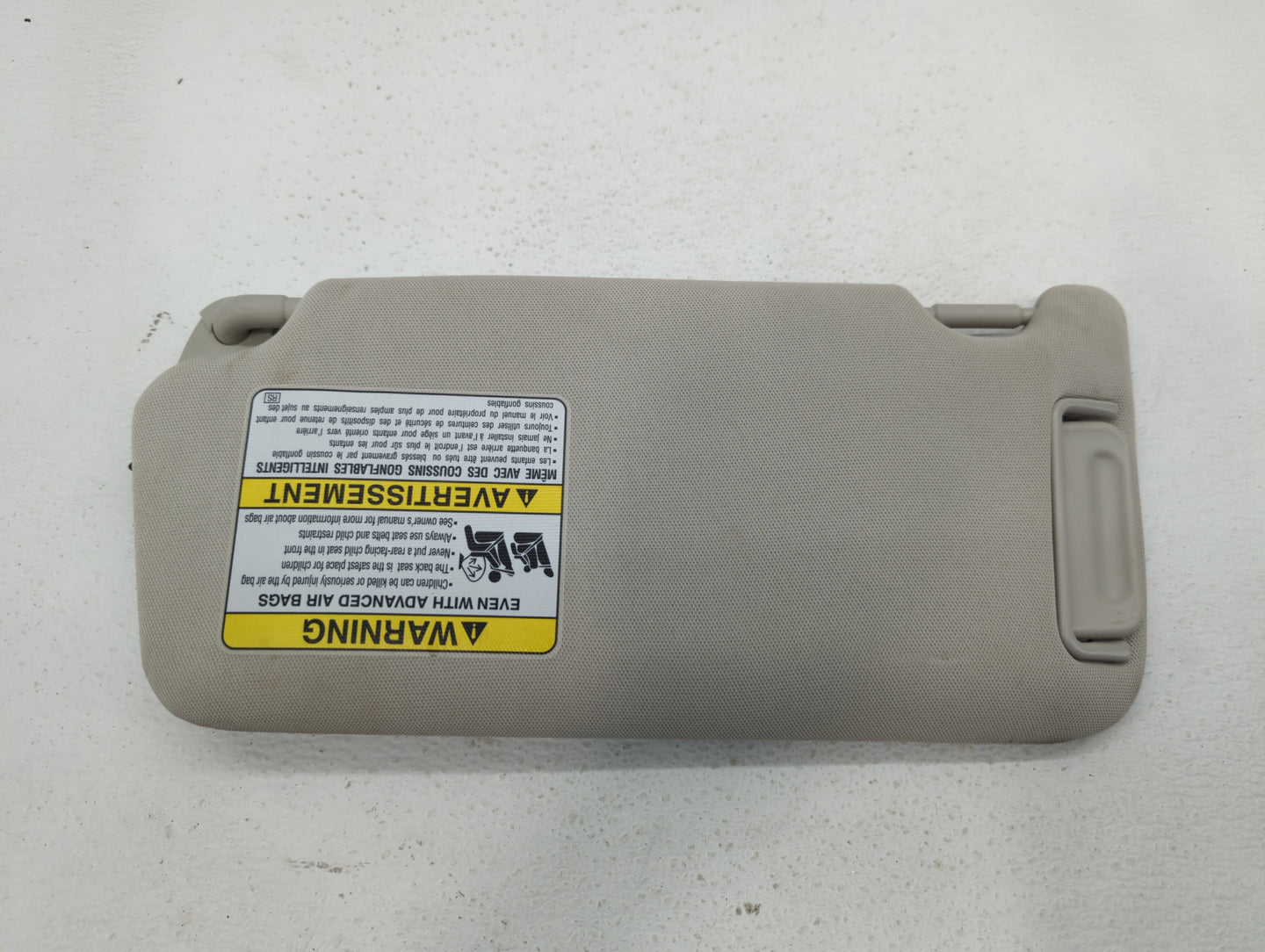 2010-2014 Subaru Legacy Sun Visor Shade Replacement Passenger Right Mirror Fits Fits 2010 2011 2012 2013 2014 OEM Used Auto 