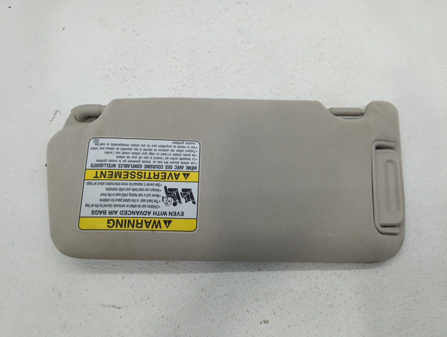 2010-2014 Subaru Legacy Sun Visor Shade Replacement Passenger Right Mirror Fits Fits 2010 2011 2012 2013 2014 OEM Used Auto 