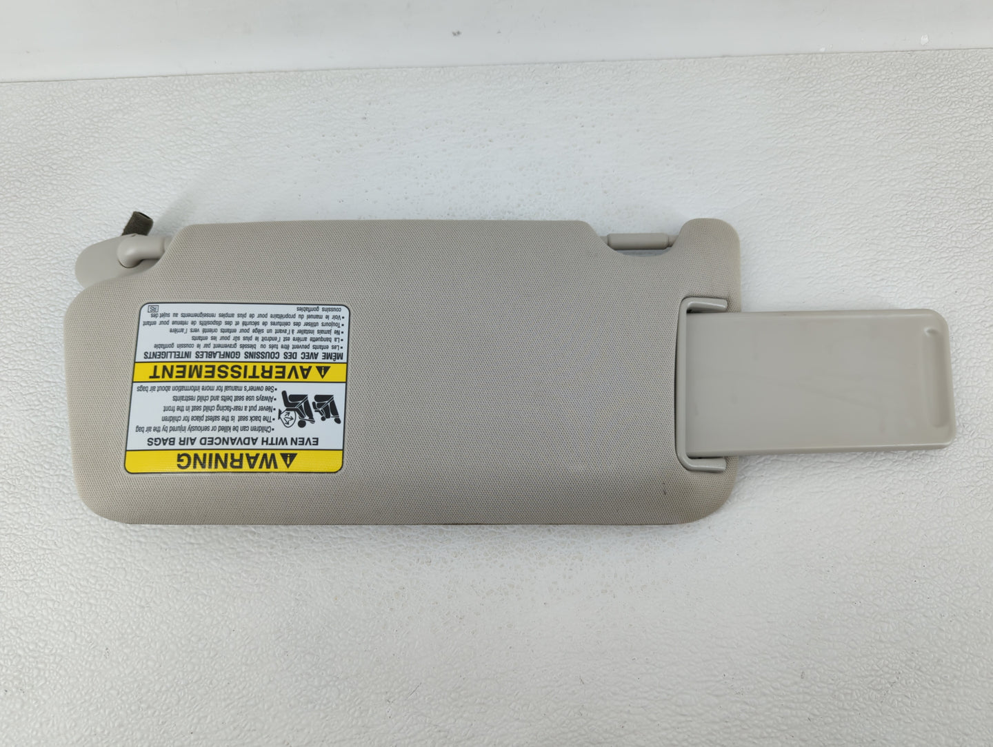 2010-2014 Subaru Legacy Sun Visor Shade Replacement Passenger Right Mirror Fits Fits 2010 2011 2012 2013 2014 OEM Used Auto 